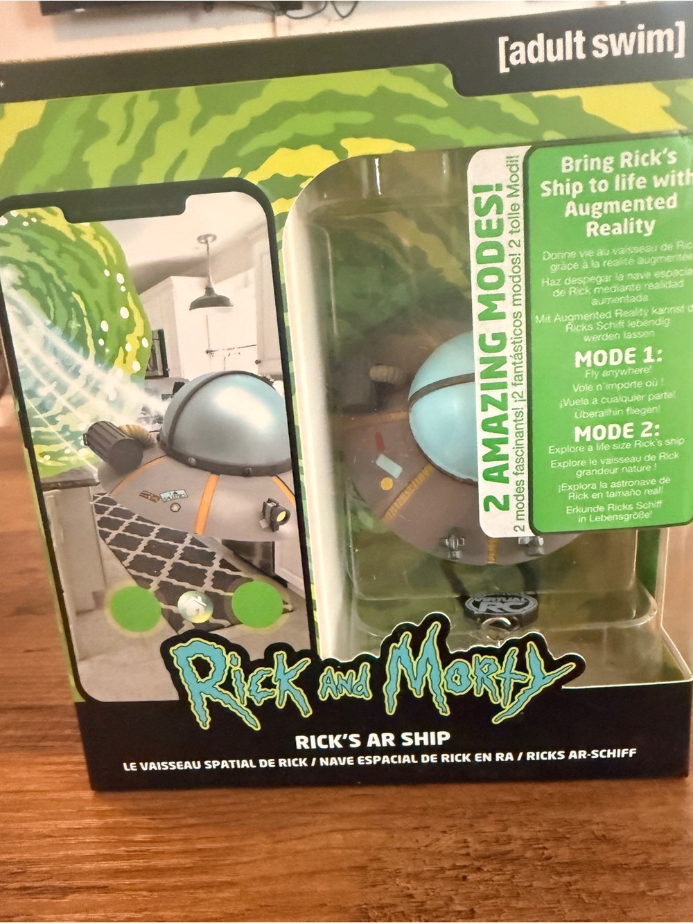 Rick and Morty Rick's AR Ship with augmented reality features #rickandmorty New